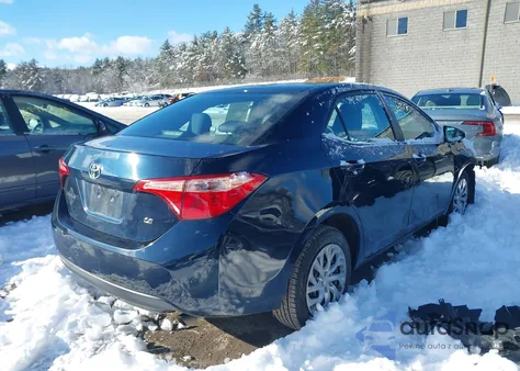 2018 Toyota Corolla Le from USA, damaged, VIN 2T1BURHE8JC020618